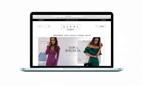 Sissi-boutique.pl z nowym sklepem online od Medializer