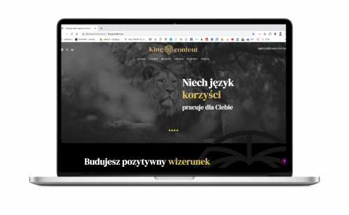 KingContent – nowa strona internetowa dla siostrzanej agencji Medializera