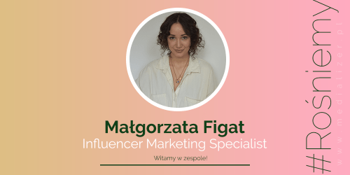 Małgorzata Figat – serdecznie witamy na pokładzie!