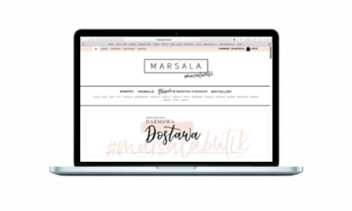 Marsala-butik.pl z nowym sklepem online od Medializer