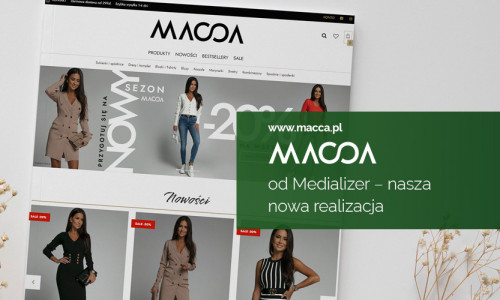 Macca.pl – niewielki butik w efektownej oprawie