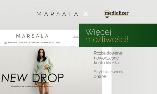 Medializer x Marsala – Nowe, rozbudowane konto klienta